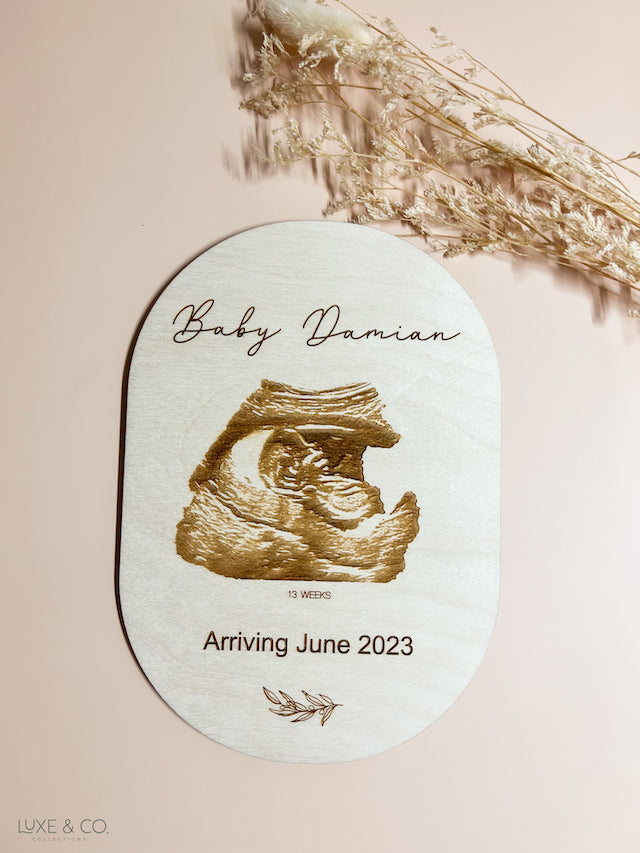 Engraved Ultrasound Plaque