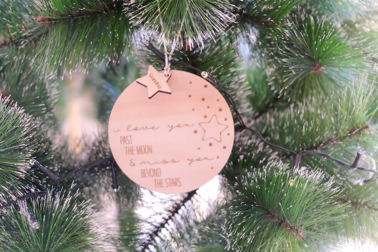 Star Memorial Ornament