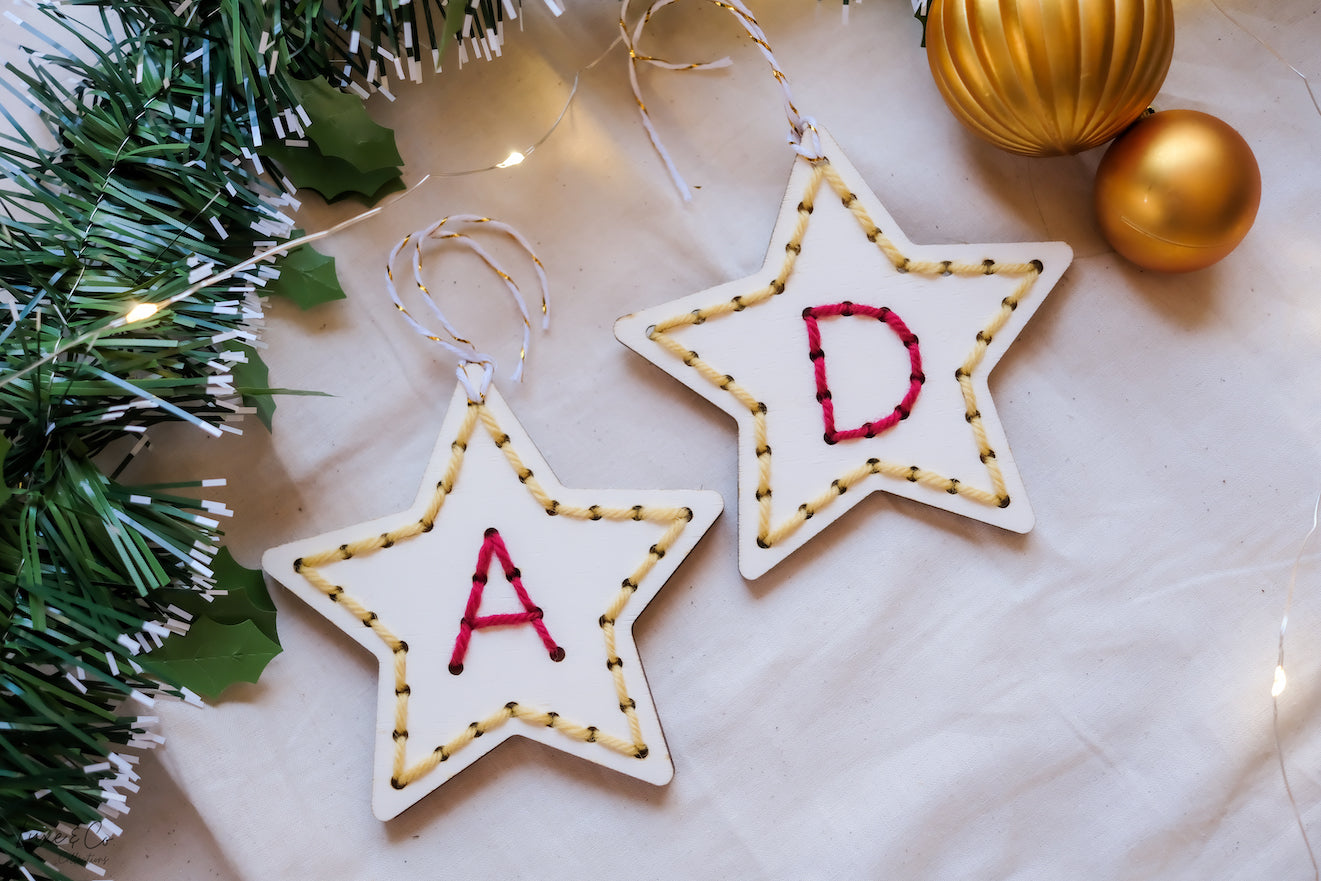 Embroidered Christmas Ornament