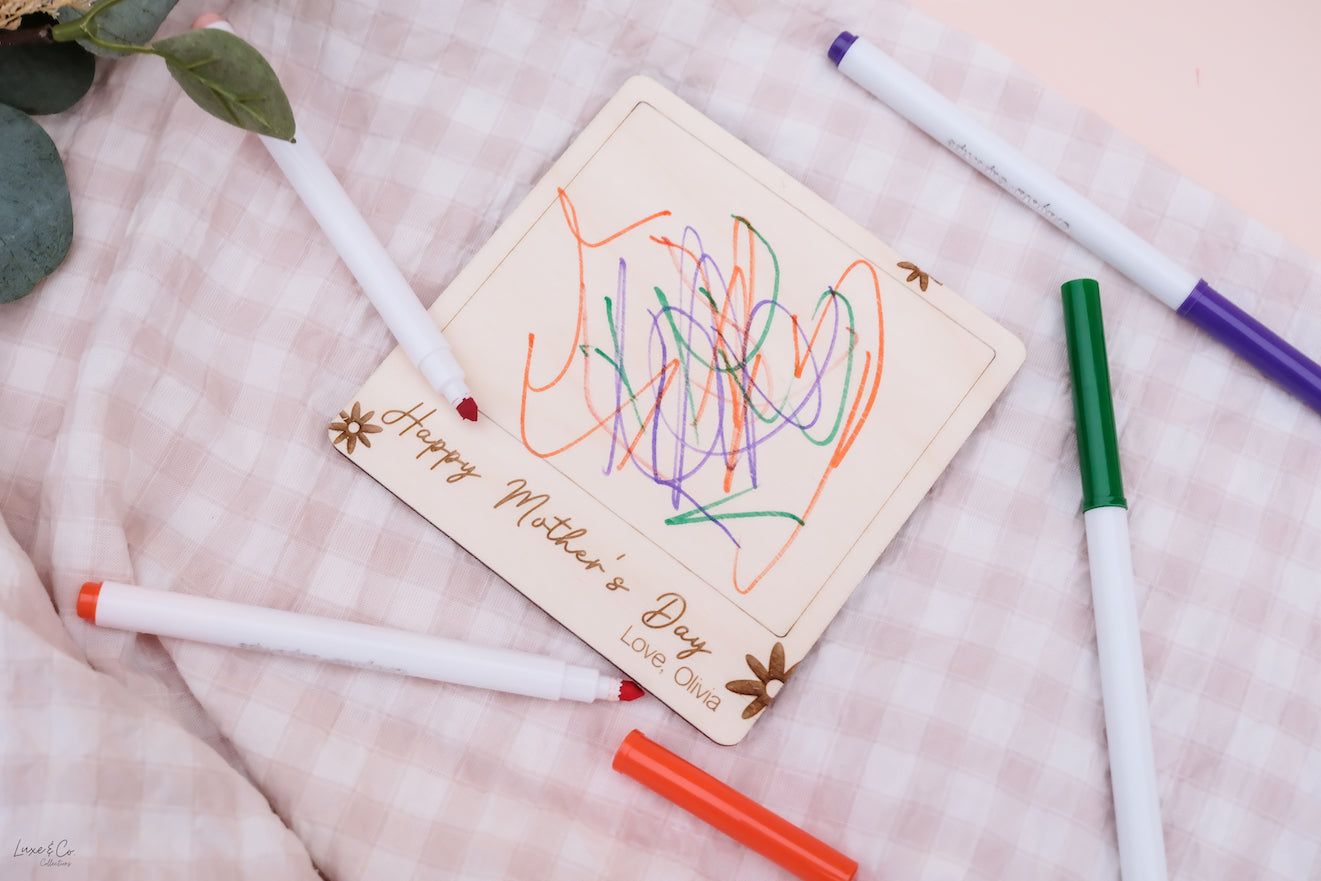 Personalised Kids Art Fridge Magnet