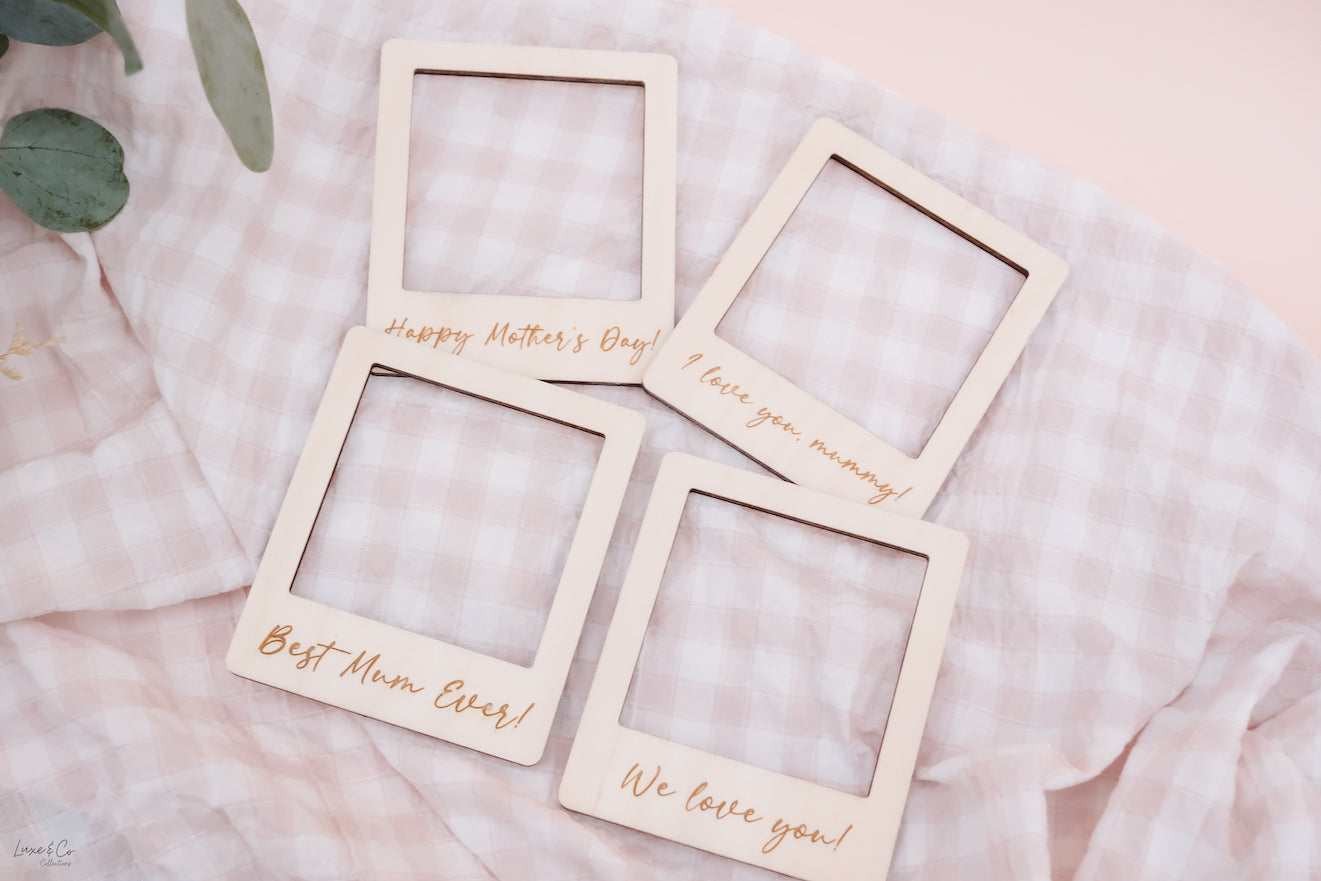 Personalised Fridge Magnet Photo Frames