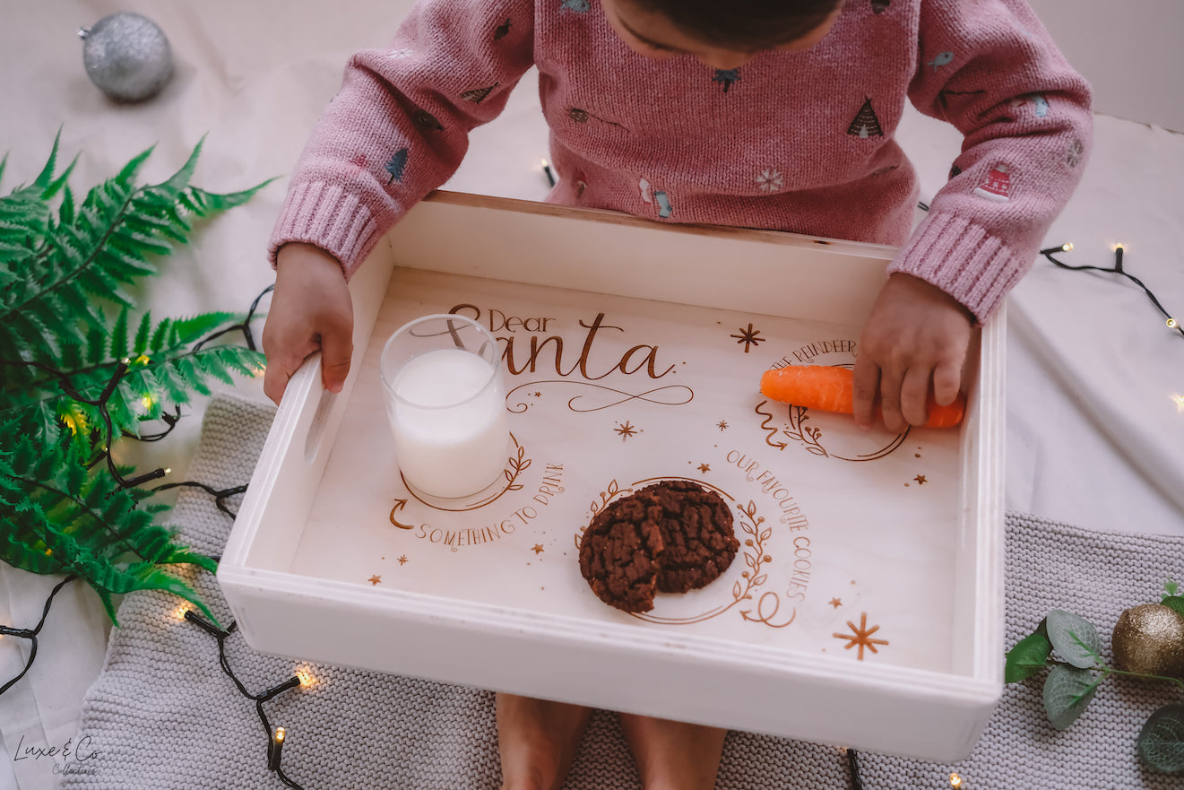 Personalised Santa Tray