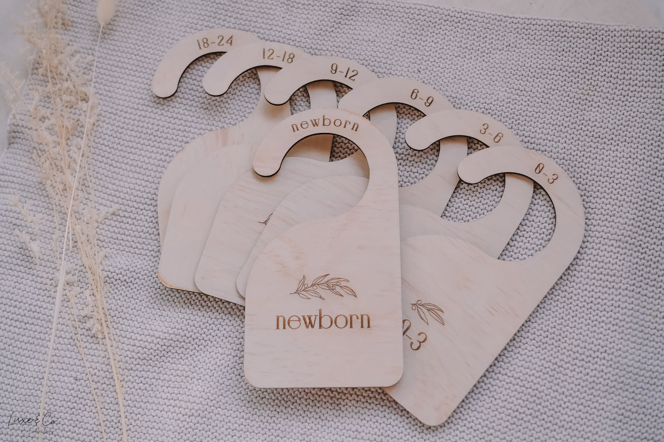 Olive Leaf Nursery Wardrobe Dividers