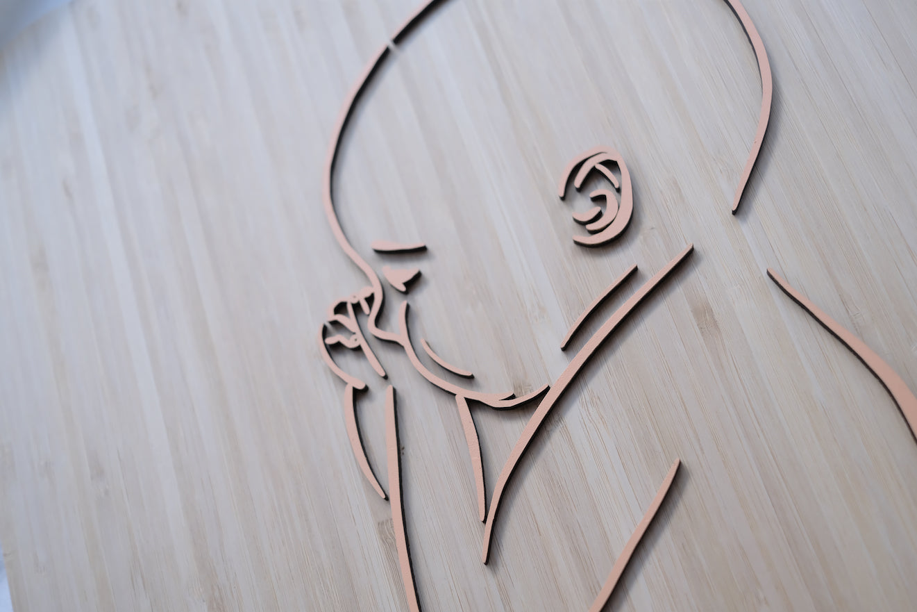 Personalised Birth 1:1 Scale Plaque