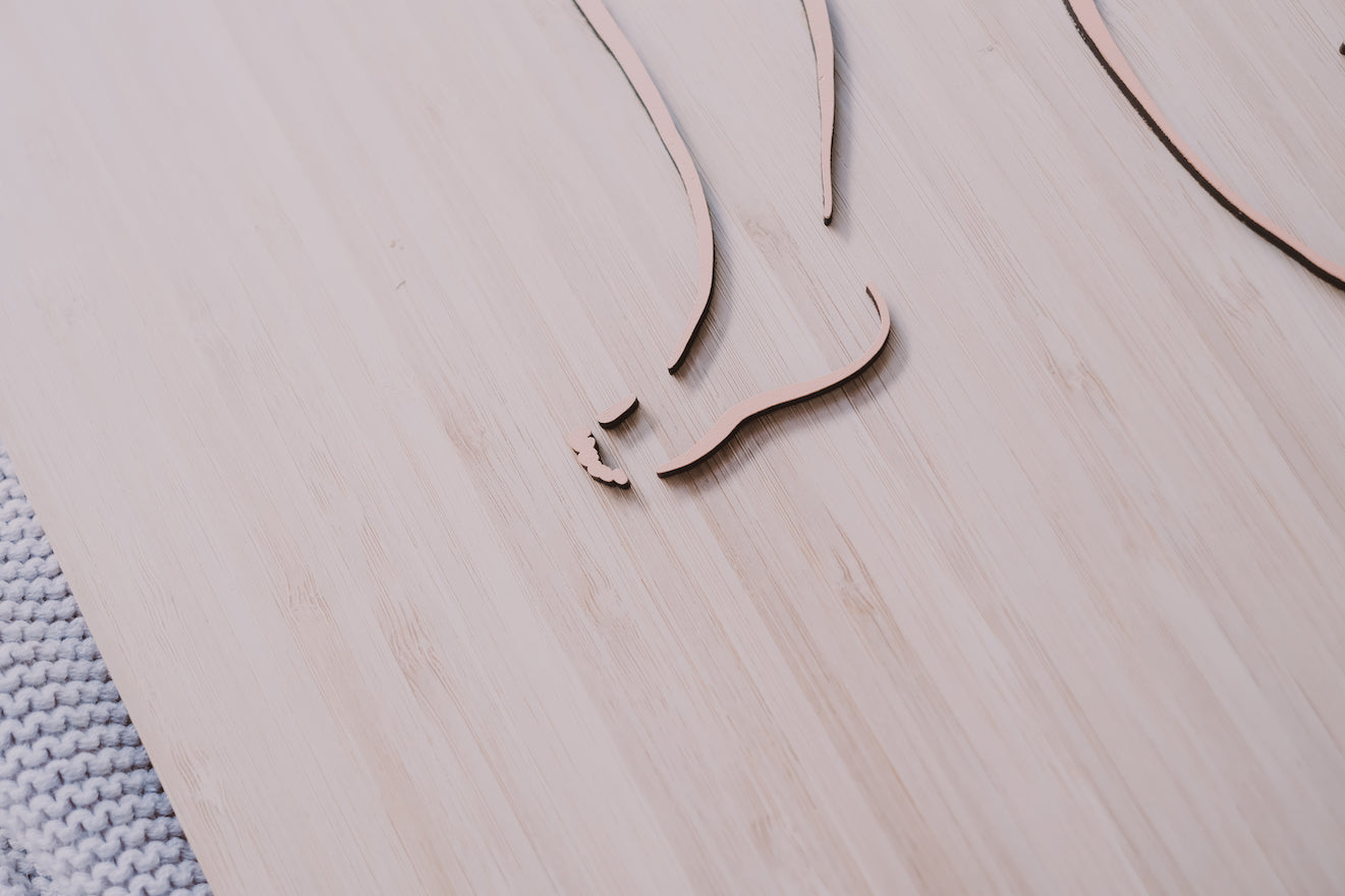 Personalised Birth 1:1 Scale Plaque